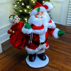 Annalee 2012 9" Cozy Christmas Santa 400112